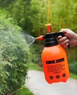 Garden Pressure Pump Spray Bottle Water Hand 2L Plant Portable Mini Watering for Manual 2 Liter Sprayers Fog Plastic Sprayer