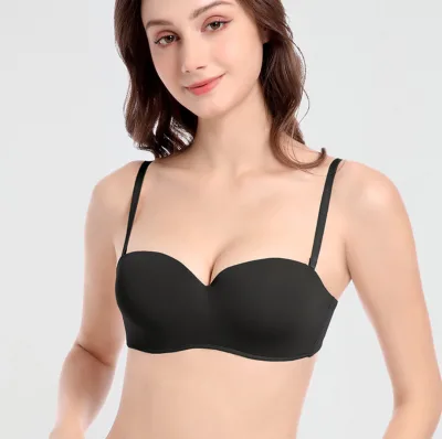 Strapless Bra Push up Bra Bralette Women Small Size Bra a Cup