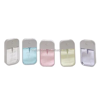 Moisturizing Chemical Alcohol Hand Soap Spray with Floral Fragrance Kills 99.99% Bacterials Credit Card Shape Waterless Formula