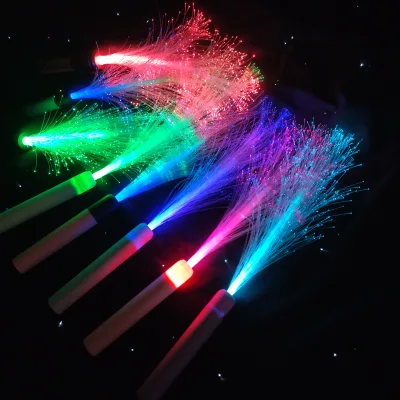Glow Wands Sticks LED Light up Fiber Optic Toys for Concerts Festival  Revelry
