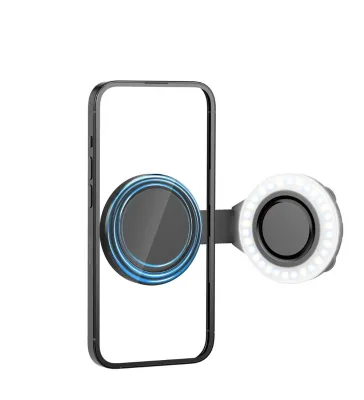 Magnetic Fill Light D13 Portable Fill Light Foldable Magsefe Mobile Phone Fill Light for Selfies Video