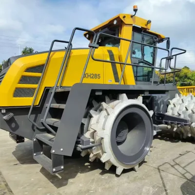 Municipal Waste Landfill Processing Machine XH285 Off-road Mobility for Waste Treatment Infrastructure Project