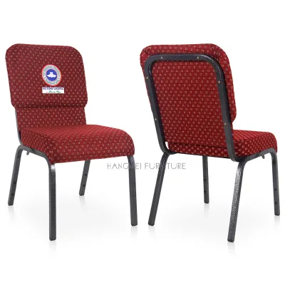 Wholesale Auditorium Popular Design Customized logo Padded Chair for Church