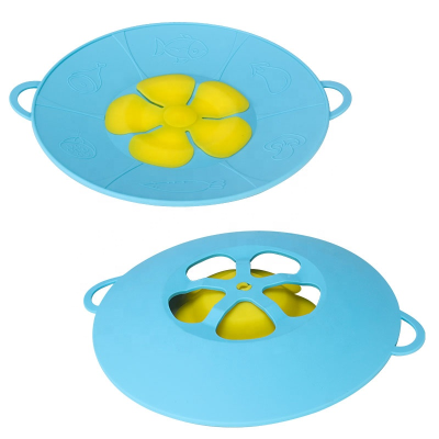 Promotional Novel Spill-proof Cover Silicone Pot Lid