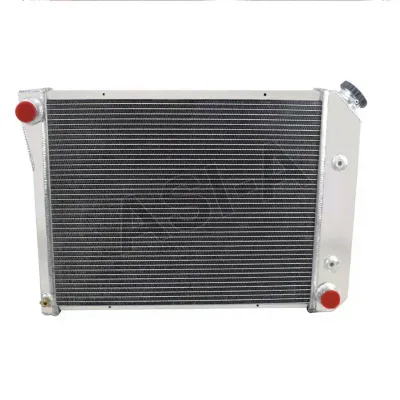 3-Row Aluminum Radiator Fit 1968-74 Chevy Nova Impala Camaro 1968-87 El Camino
