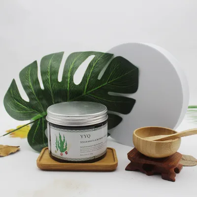 Private Label Herbal Anti Acne Repair Herbal Acne-removing Face Mask Powder Natural Ingredients Soothing Oil Control Clay Mask