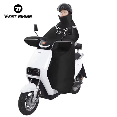 WEST BIKING Warm Windproof Shield by Electric Vehicle Autumn and Winter Riding Equipment Cold Proof and Warm Windproof Quilt
