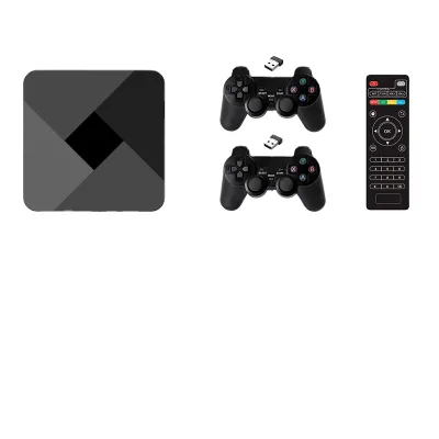G5 Game Box Retro Gaming Console 4K Wifi HD TV Box Retro Class Video Game Console Featuring Built-in 10000+ Games (PSP/PS1/N64)