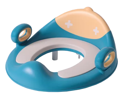 OEM ODM Cute Design Kid's Soft Seat Plastic Baby Potty Toilet Trainer with Step Stool Baby Potty Toilets Seat  for Children