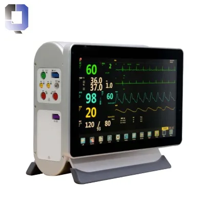 JQ-6381Plus Patient Monitoring Equipment 15.6 Inch Large Screen Multiparameter ICU Monitor for Serious Sicked Patients