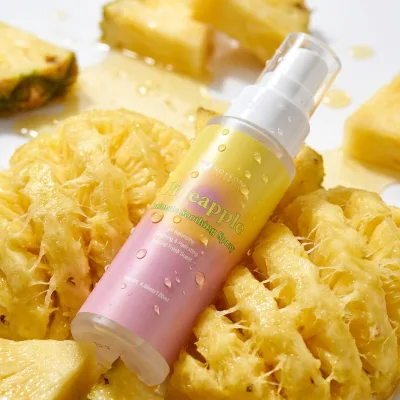 Fruity Scent Body Mist Sweet Pineapple Fresh Blueberry Hydrating Refreshing Body Fragrance Spray Custom Logo Bulk Supply