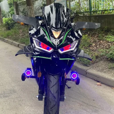 Second-Hand Adult Racing Motorcycle Small Ninja Northern Lights Horizon R3 Heavy Fuel Vehicle Sports Car Machine