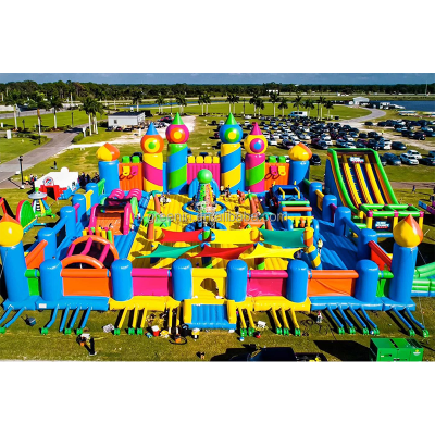 Colorful Large Children Jumping Castle Inflatable Bouncer for Child Amusement Park Games