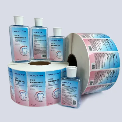 Customisable Kraft Baked Goods Packaging Labels Personalised Thank You Round Roll Stickers with Strong Adhesion Printed Logo
