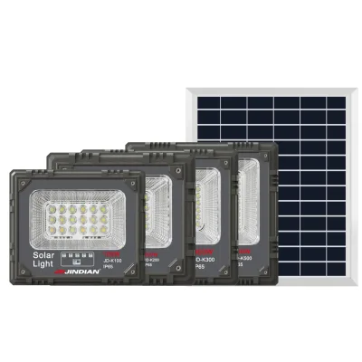 New Arrival Solar Floodlight JD Series 100W 200W 300W 500W | IP67 Waterproof Outdoor LED with Durable Aluminum Housing