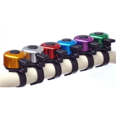 Wholesale Aluminum Alloy Classic Clear Loud Bicycle Bell Ring Crisp Sound Cycling Alarm Bike Bell