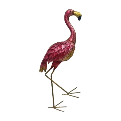 Handmade Metal Flamingo Ornament for Outdoor Spaces Top Pick for Christmas Birthday Housewarming New Iron Garden Decorative Gift