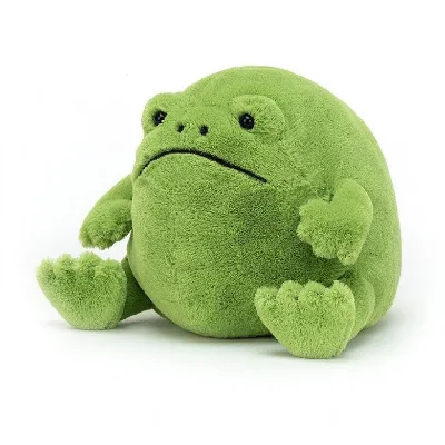 Creative Plush Toy Cute Frog Pillow Cute Cartoon Shape Big-eyed Green Frog Children's Comfort Rag Doll
