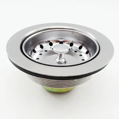 Kitchen Bathroom Table Basin Sink Drainer Stainless Steel Drainer Filter Anti-clogging Drainer
