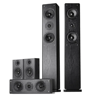 Hot Sale Model FM Home Theater Receiver 5.0 Channel Sound Car Audio Amplifiers for Home Theater Speaker