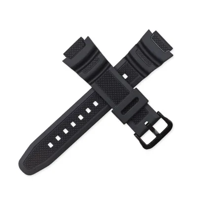 High Quality Smart Breathable Silicone Strap 18MM for Casio Watch Strap Rubber Strap
