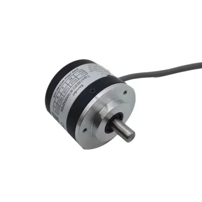 Optical Rotary Encoder Motor Push Pull Short Circuit Proof Reverse Polarity Protection Mechanical Shaft Incremental Encoders