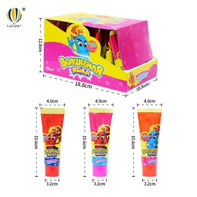 Center Filled Chewing Gum Chewing Gum Bottle Halal Bubble Chewing Gum