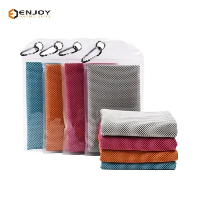 Summer Cold Sports Towel Wholesale Fitness Cooling Quick Dry Waken Towel Microfiber Cold Towel Can Print LOGO