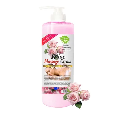 Factory Wholesale Massage Cream for Body Care Hydrating and Nourishing Non-greasy Mint Rose Green Tea Lotion