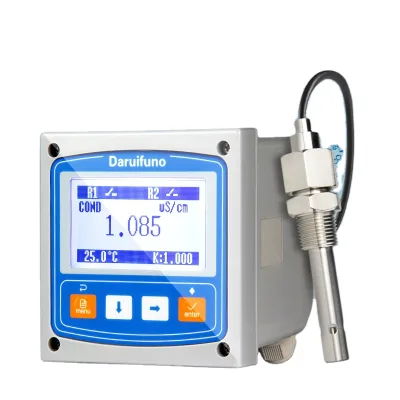 18~36V DC Power Supply Inline Conductivity Controller Meter for RO Water Monitoring