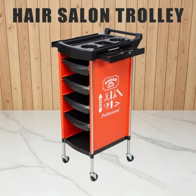 Roller Cart for Tatto Hair and Nail Salons Versatile Mobile Multi-functional Storage Rack for Tools