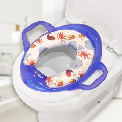 New Design slip and Anti-splash Kids Train Baby Toilet Potty Seat Children