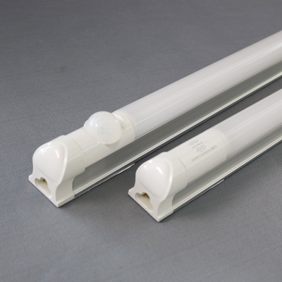 T8 LED Integrated Human Body Infrared Radar Sensor Light Tube Energy-Saving 18W-3W Sensor Tube for Corridor Warehouse