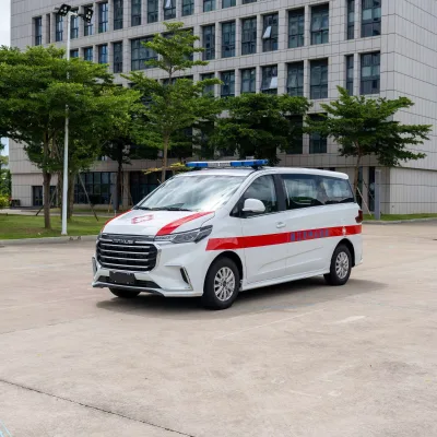 ICU Medical Service SAIC MAXUS G20 Brand New Gasoline Fuel Type Hospital Emergency Vehicle Ambulance Car for Export