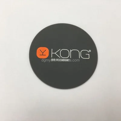 Logo Debossed Silicone coaster