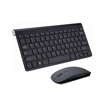Silent 2.4G Wireless Keyboard and Mouse Combo Ideal for Office & Gaming Noiseless Keyboard and Mouse