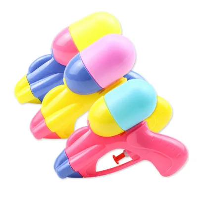 Summer Play Watering Pistol Game Kids Plastic Cartoon Mini Water Gun Toy for Kids Toddlers