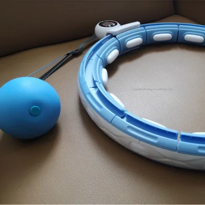 U5 Hula Hoops Digital Counting Hulahoop Massage Silence Mute Running Hularing with PVC Ball