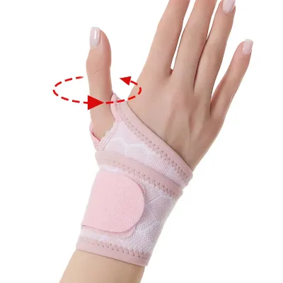 Hot Selling Breathable Adjustable Sports Bodybuilding Nylon Wrist Support Brace Wraps Belt