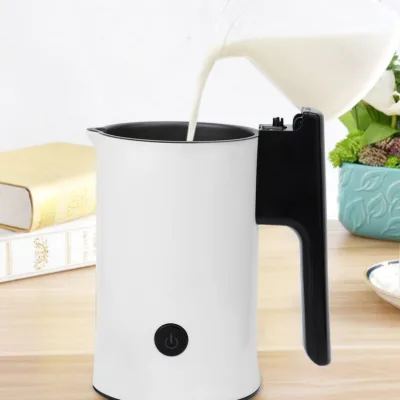 Automatic Milk Frother  Electric Non-Stick Milk Frother Steamer Warmer Hot or Cold Milk Foamer