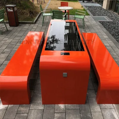 Popular Mobile Charging Devices Easily Assembling Solar Panel Bench