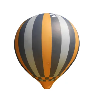 Fireworks Advertising Inflatable Helium Balloon, High Quality Bulb Shape Sky Balloon