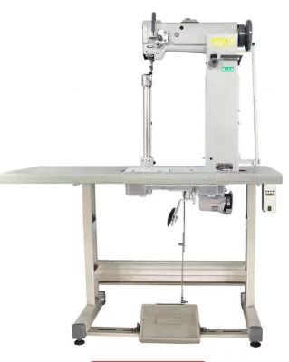 Heavy Duty DS-8365 Single Needle High Post Bed Industrial Sewing Machine High Postbed Stitching Machine for Trolley Bag
