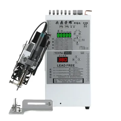 JD5206 Multi-Function Soldering Machine Auto Feed System Electronics Repair  Smoke Absorber
