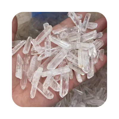 Wholesale Natural Polished clear Quartz Crystal Point Healing Mineral Specimen Stone Crystal for Gift