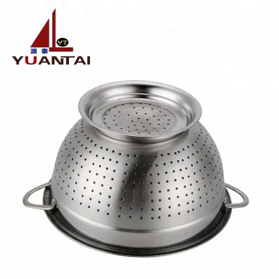 Wholesale Hight Quality Stainless Steel Colander in Strainers Stainless Steel Colander for Vegetables