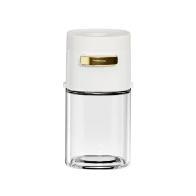 Leakproof Eco-Friendly Outdoor BBQ Salt & Pepper Shaker 180ml Portable Seasoning Dispenser with Dust-Proof Shaker Lid