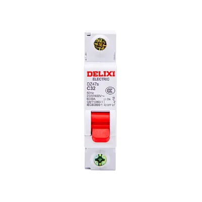 Delixi Original Marine Automatic Foshan Ac Mpcb High Voltage Mini Industrial Din Rail Electrical Mcb Miniature Circuit Breakers