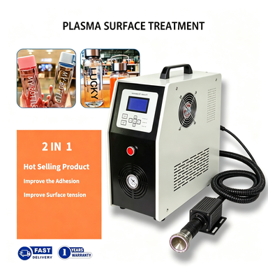 Automatic New Portable Plasma Surface Treatment Machine for PP PET Cup Screen Printing Pre-treatment Improve Ink Adhesion
