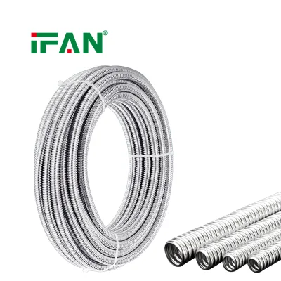 IFAN 20-60cm Stainless Steel Flexible Bellows Burst Proof Design Water Gas Plumbing Line